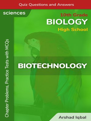 cover image of Biotechnology Multiple Choice Questions and Answers (MCQs)